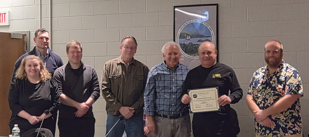 Thomas Germano Sr. recognized